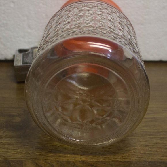 Vintage Tang Anchor Hocking Storage Jar Clear Glass 32 Ounce - Picture 5 of 6